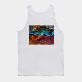 Gemstone Agate Jasper texture 2 Tank Top